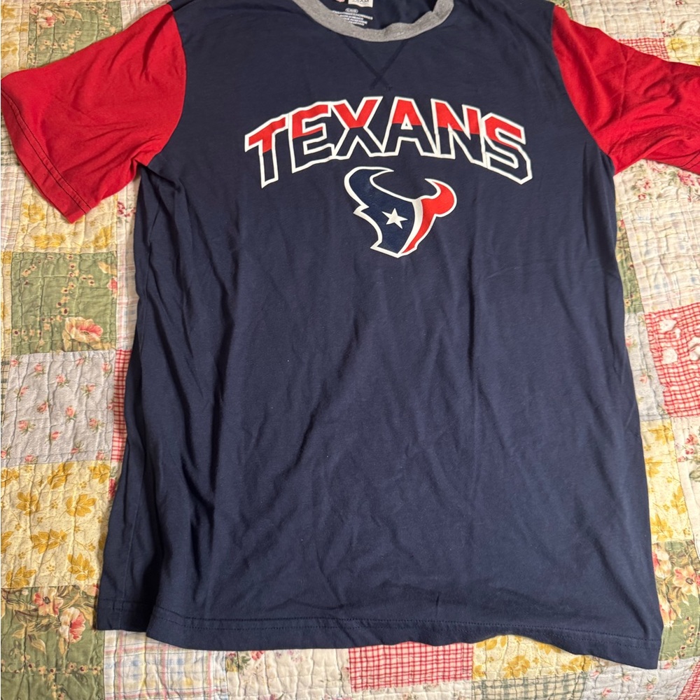 NFL Team Apparel Navy and Gray Shirt